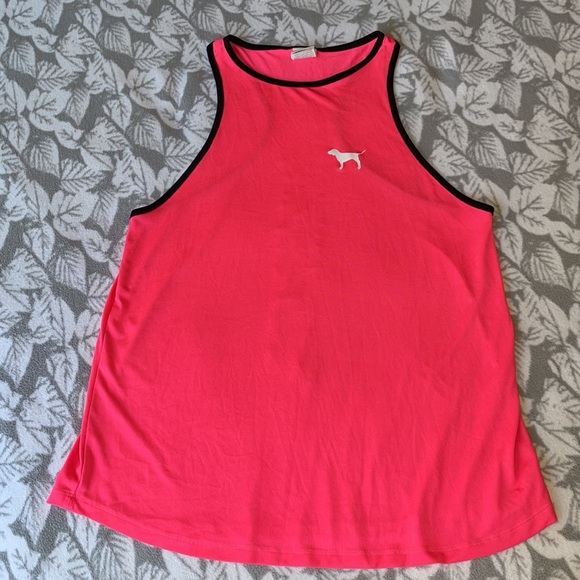 PINK muscle tee workout top - Picture 2 of 7